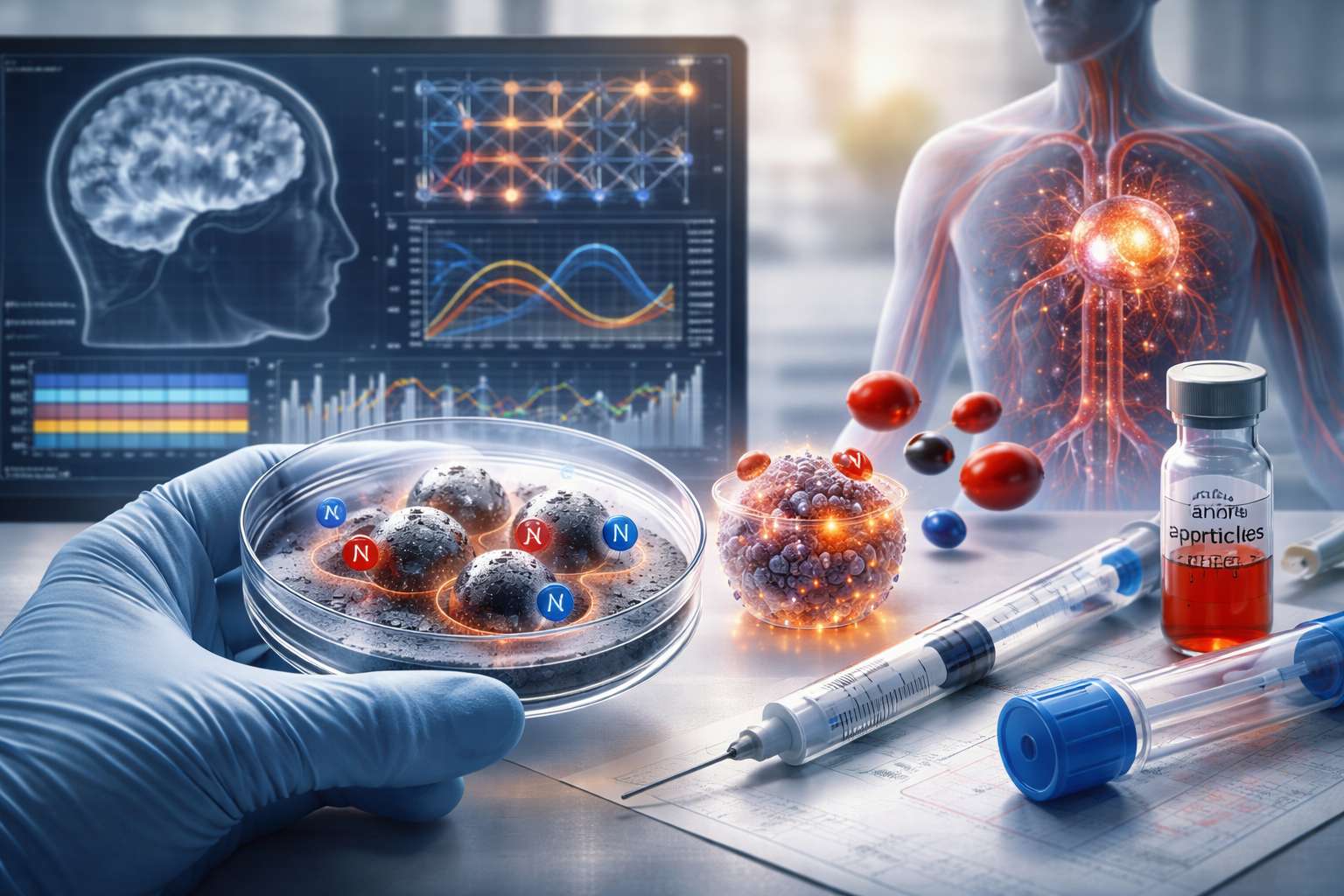 Machine learning of dynamics of magnetic nanoparticles for medical technologies
